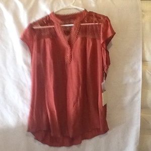 Plum color sleeveless shirt